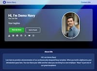 dgResume demo template